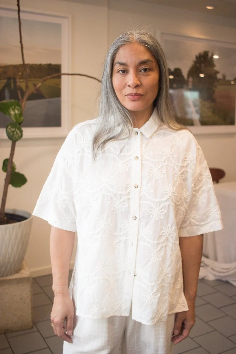 Dagg & Stacey Sterling Shirt (Chalk Eyelet) - Image 2
