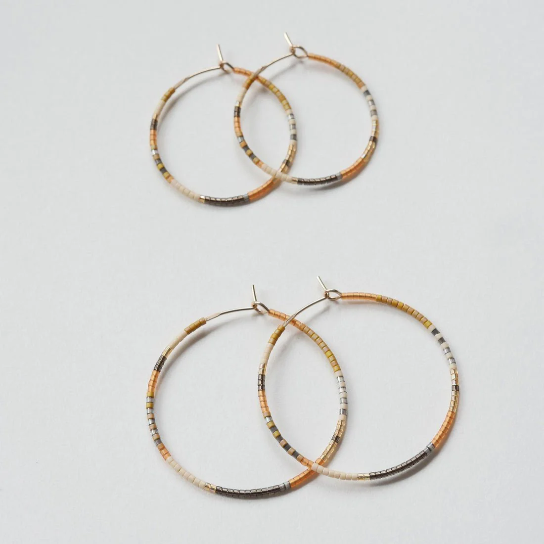 Daldanea Adi Hoop Earrings (Multiple Sizes) - Image 2