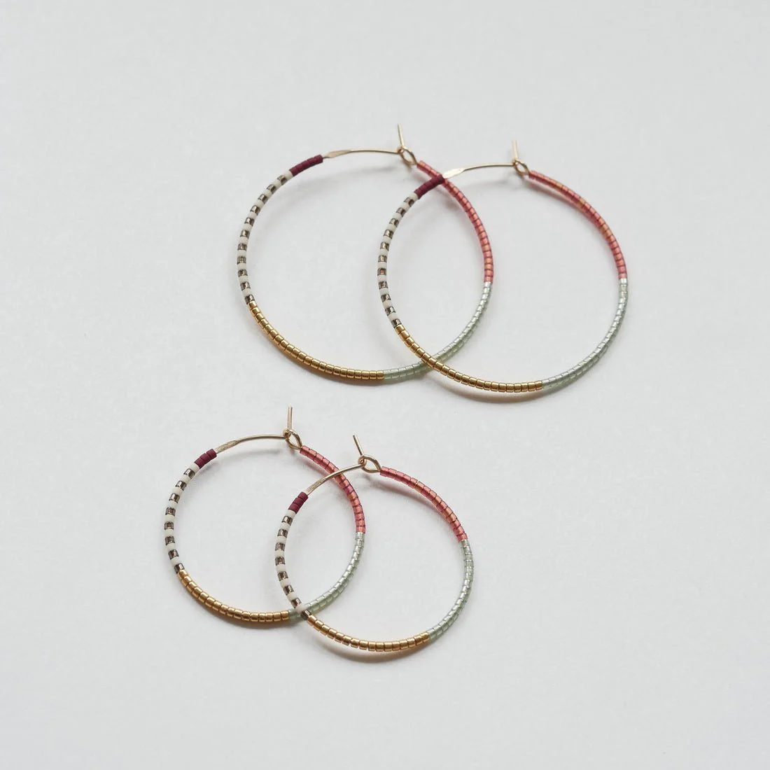 Daldanea Aqsa Hoop Earrings (Multiple Sizes) - Image 2