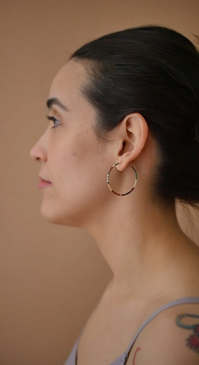 Daldanea Eanna Hoop Earrings (Multiple Sizes) - Image 3