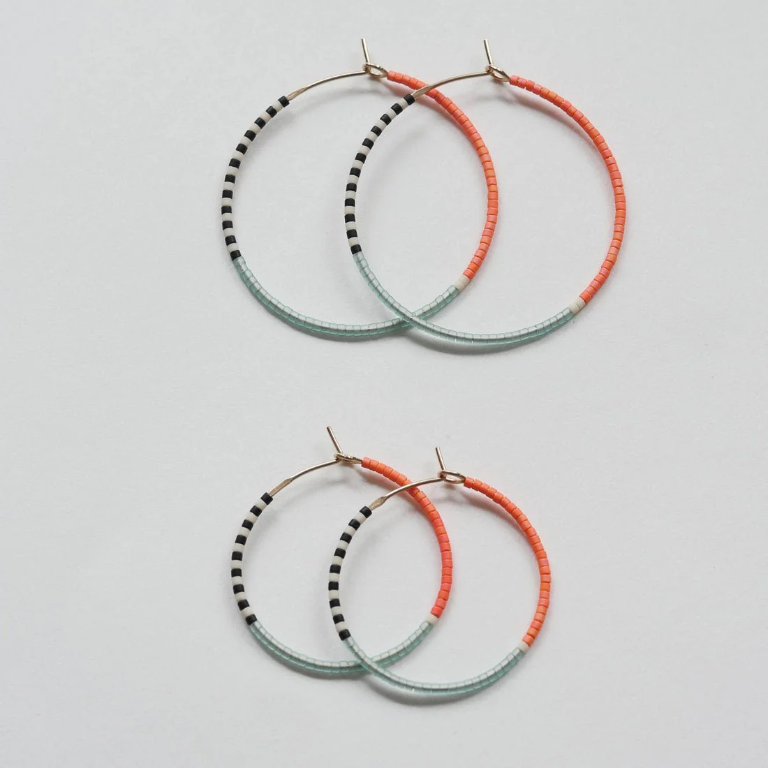 Daldanea Pantha Hoop Earrings (Multiple Sizes) - Image 2
