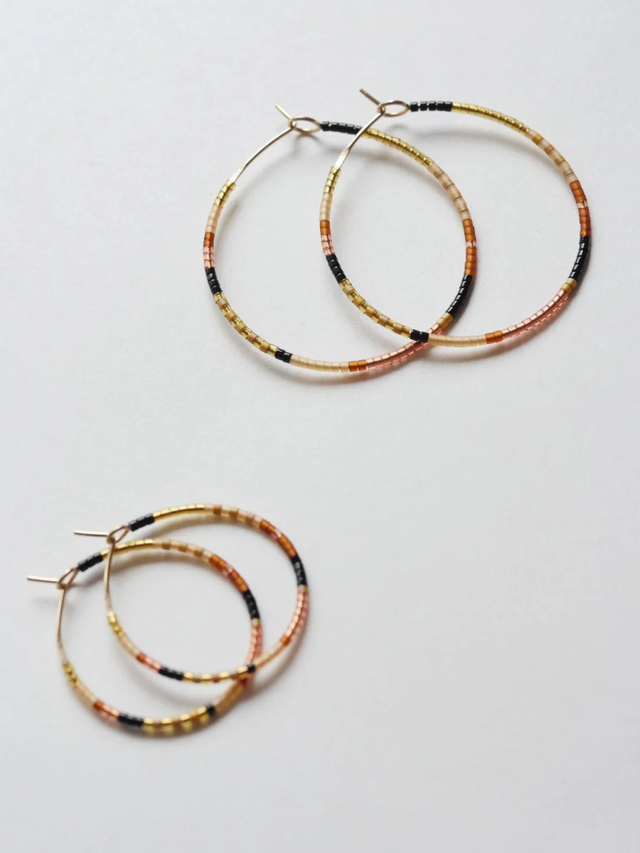 Daldanea Syeda Hoop Earrings (Multiple Sizes) - Image 5