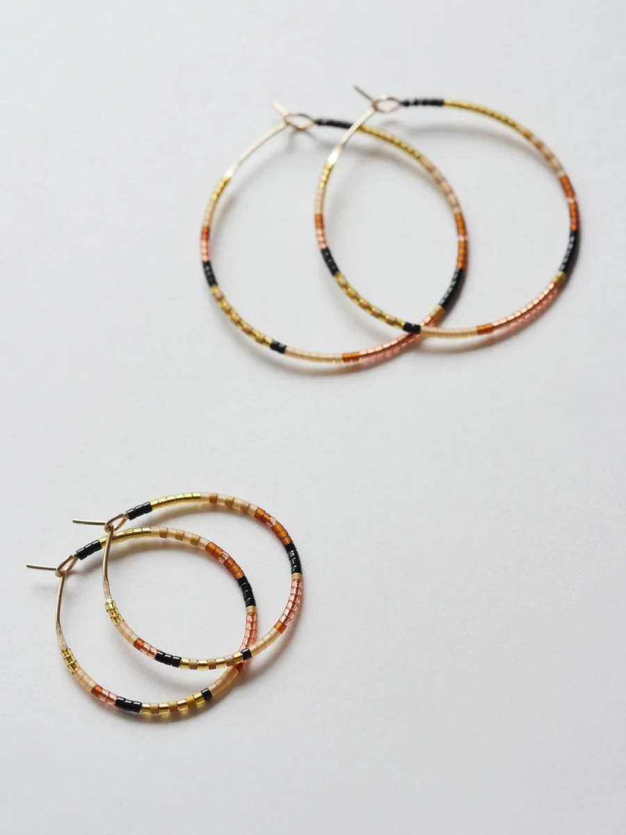 Daldanea Syeda Hoop Earrings (Multiple Sizes) - Image 6