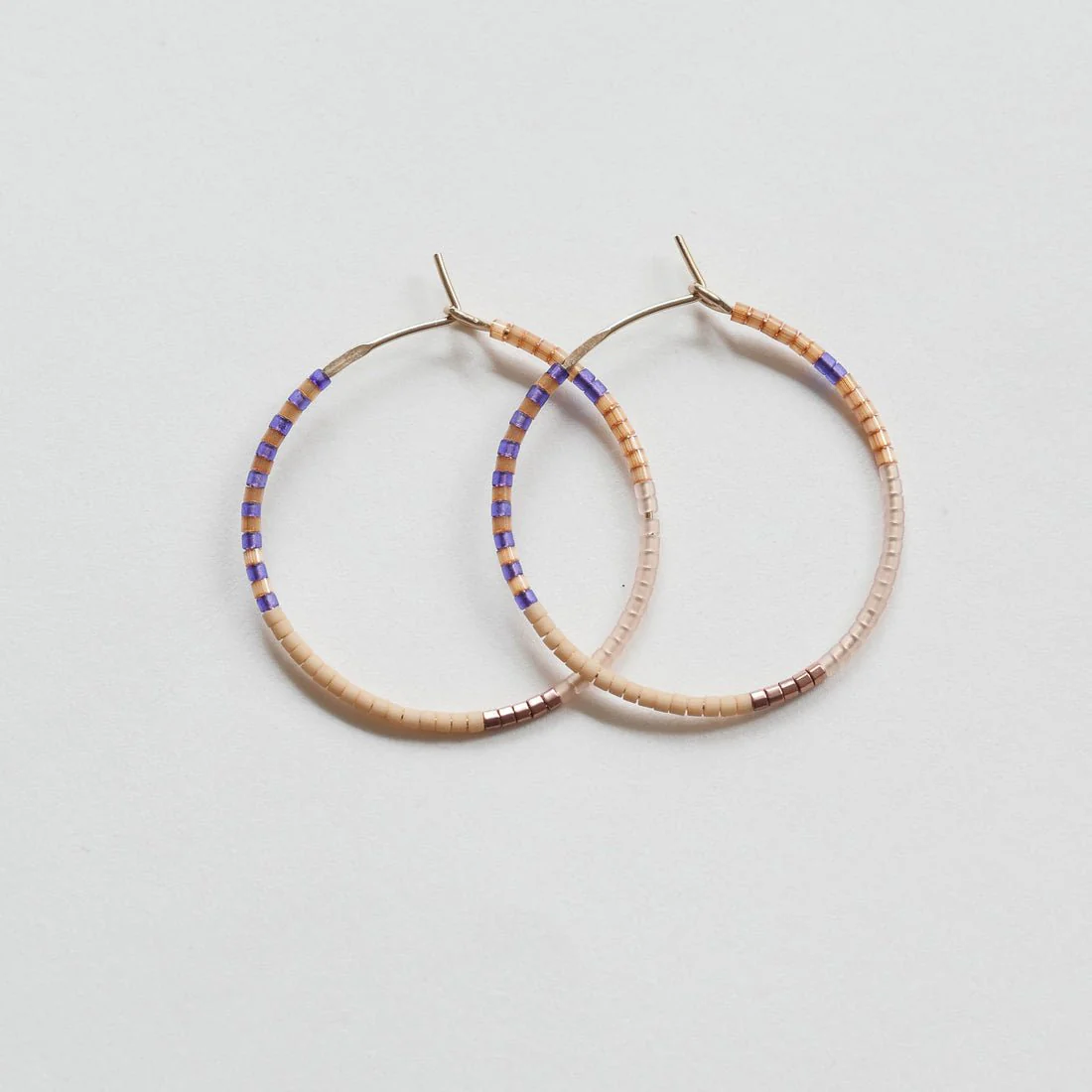 Daldanea Tunde Hoop Earrings (Multiple Sizes)