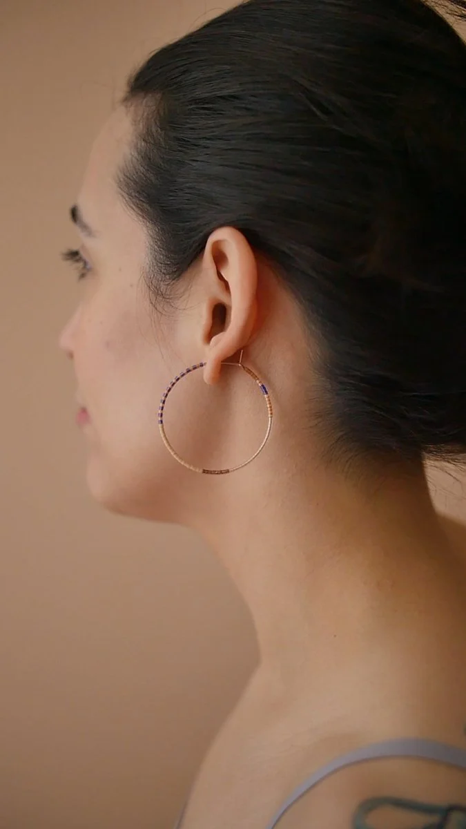 Daldanea Tunde Hoop Earrings (Multiple Sizes) - Image 3