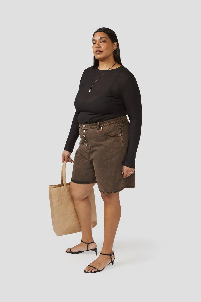 Decade Studio Bonnie Shorts - Beja or Lousa (Online Exclusive) - Image 10