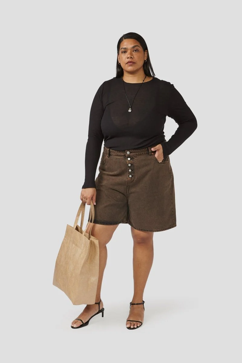 Decade Studio Bonnie Shorts - Beja or Lousa (Online Exclusive) - Image 9