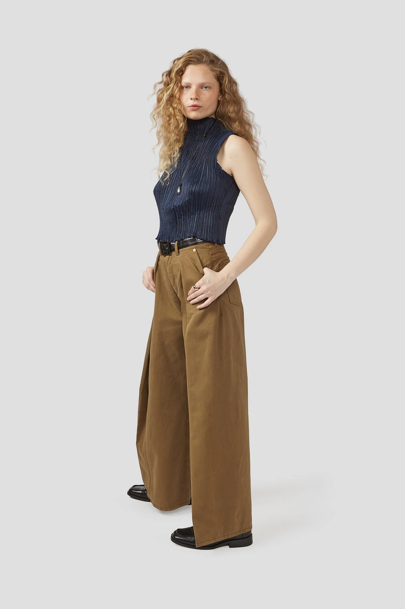 Decade Studio Fortune Pants - Black or Tan (Online Exclusive) - Image 13