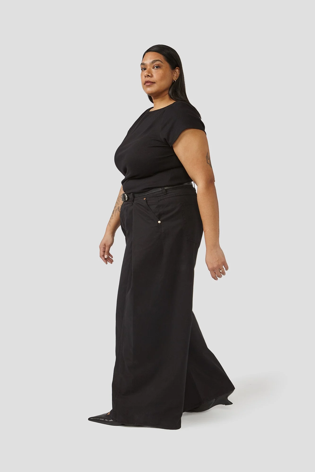 Decade Studio Fortune Pants - Black or Tan (Online Exclusive) - Image 2