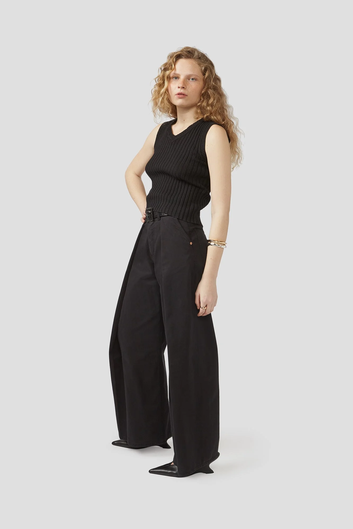 Decade Studio Fortune Pants - Black or Tan (Online Exclusive) - Image 7