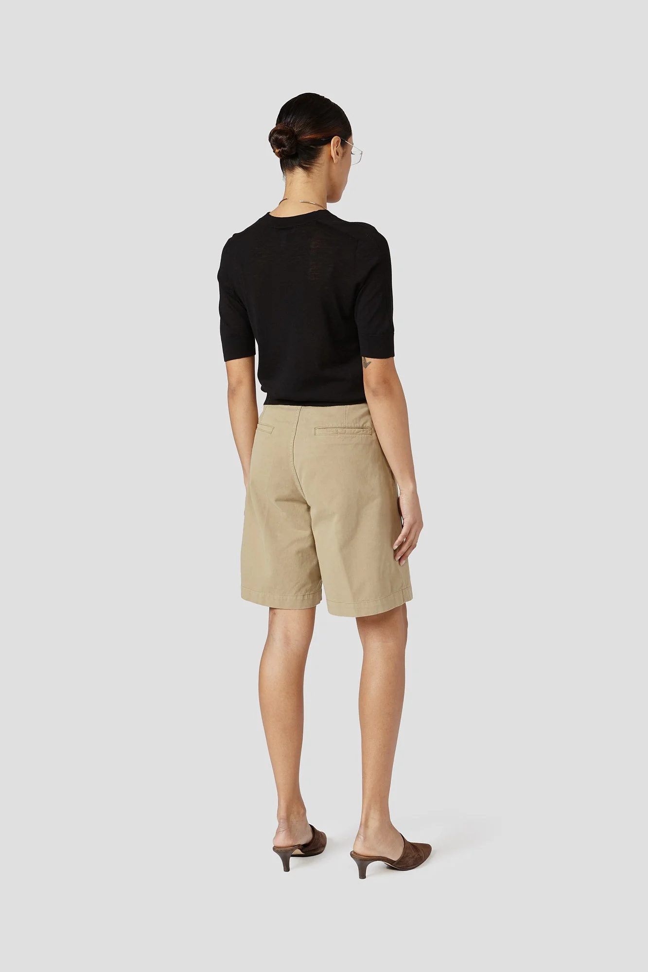 Decade Studio Noel Chino Shorts - Sesame (In-Store) - Image 3