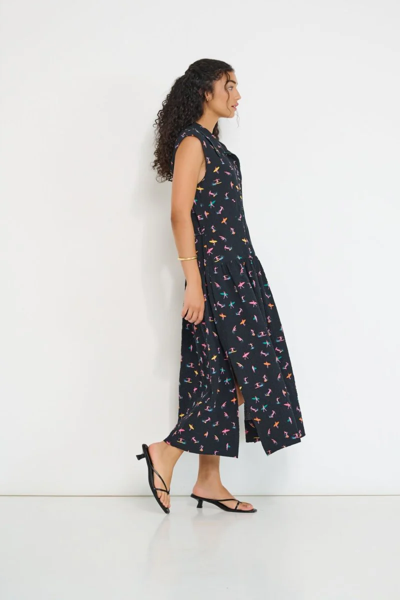 DorsaLi Reverie Midi Dress (Petit Surfer) - Image 4