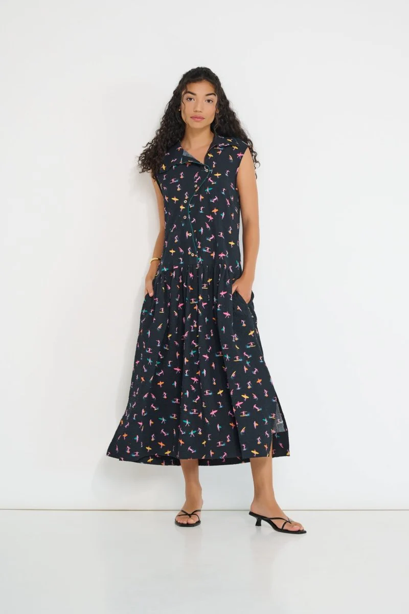 DorsaLi Reverie Midi Dress (Petit Surfer) - Image 5