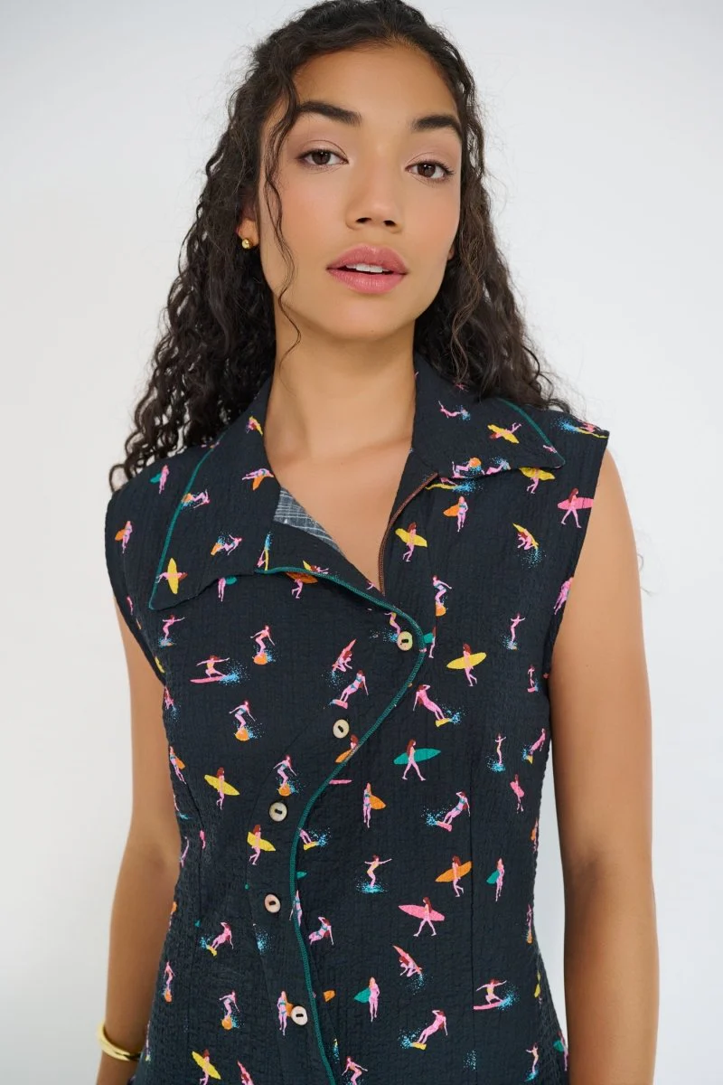 DorsaLi Reverie Midi Dress (Petit Surfer) - Image 6