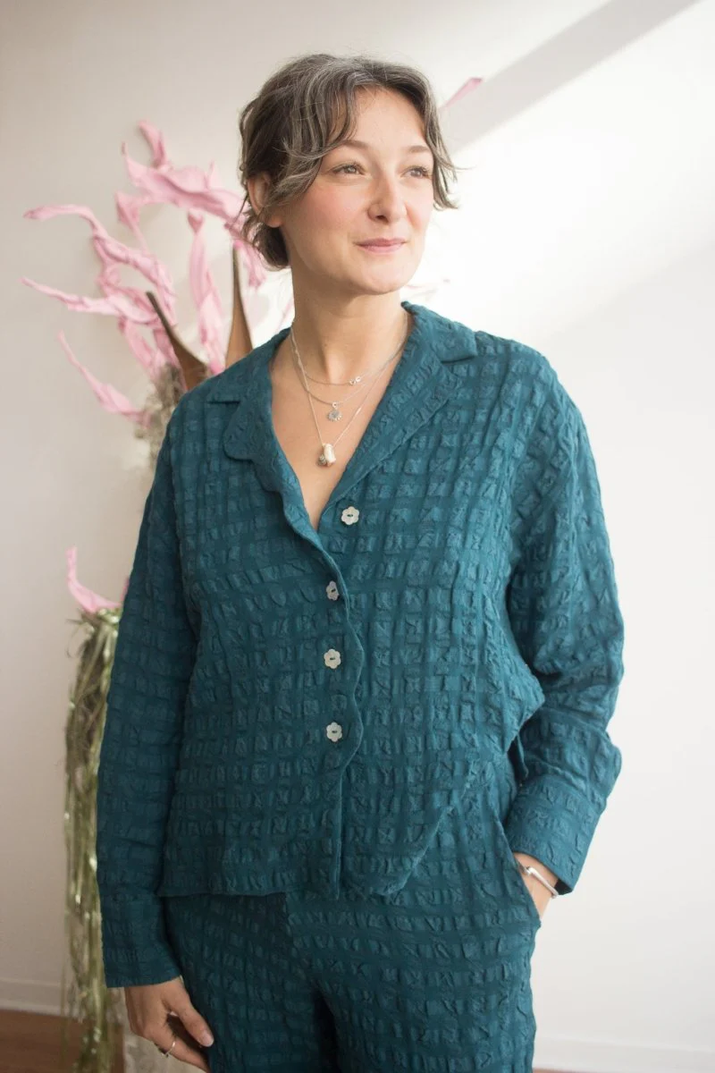 DorsaLi Voyage Jacket (Deep Teal)