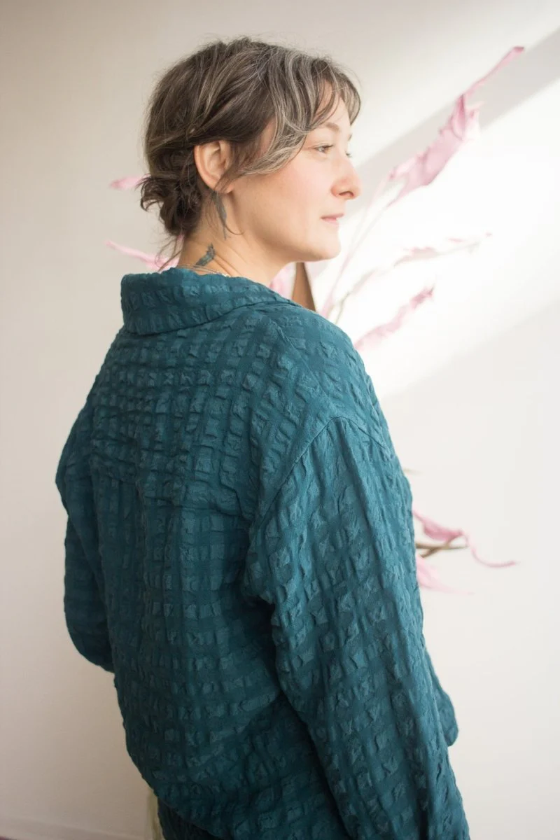 DorsaLi Voyage Jacket (Deep Teal) - Image 2
