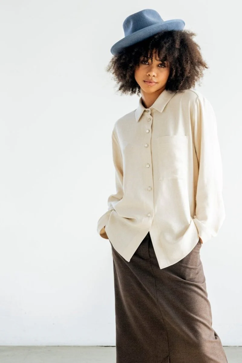 Bodybag Douglas Shirt - Natural (Online Exclusive) - Image 5