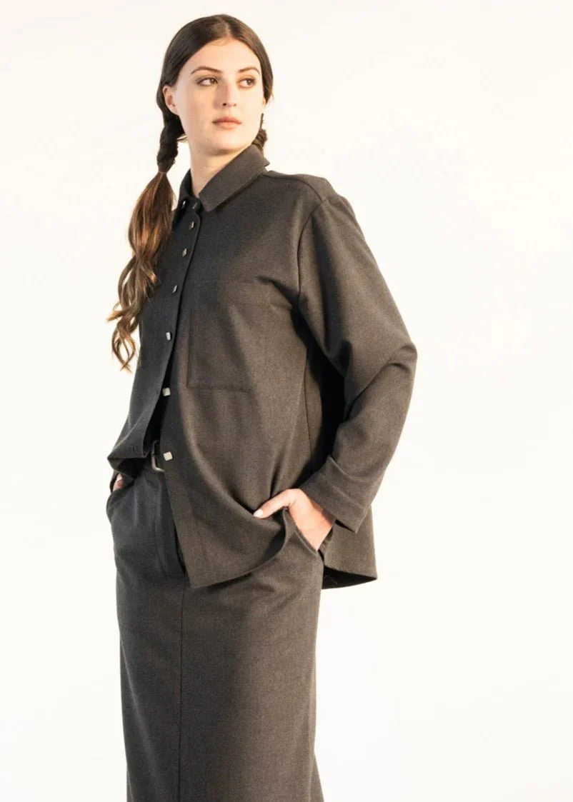 Bodybag Douglas Shirt - Brown or Charcoal (Online Exclusive) - Image 7