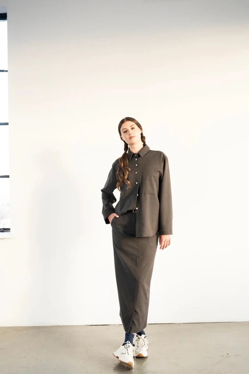 Bodybag Douglas Shirt - Brown or Charcoal (Online Exclusive) - Image 8