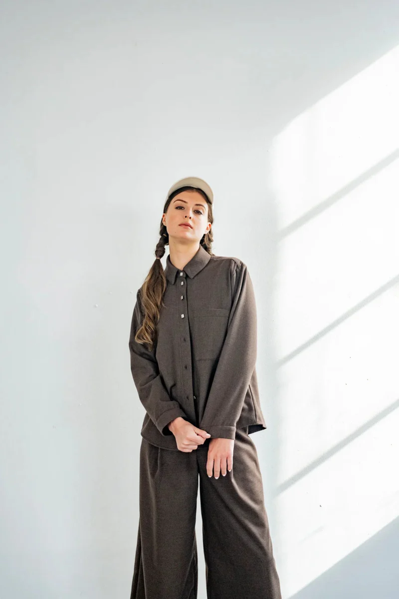 Bodybag Douglas Shirt - Brown or Charcoal (Online Exclusive) - Image 9