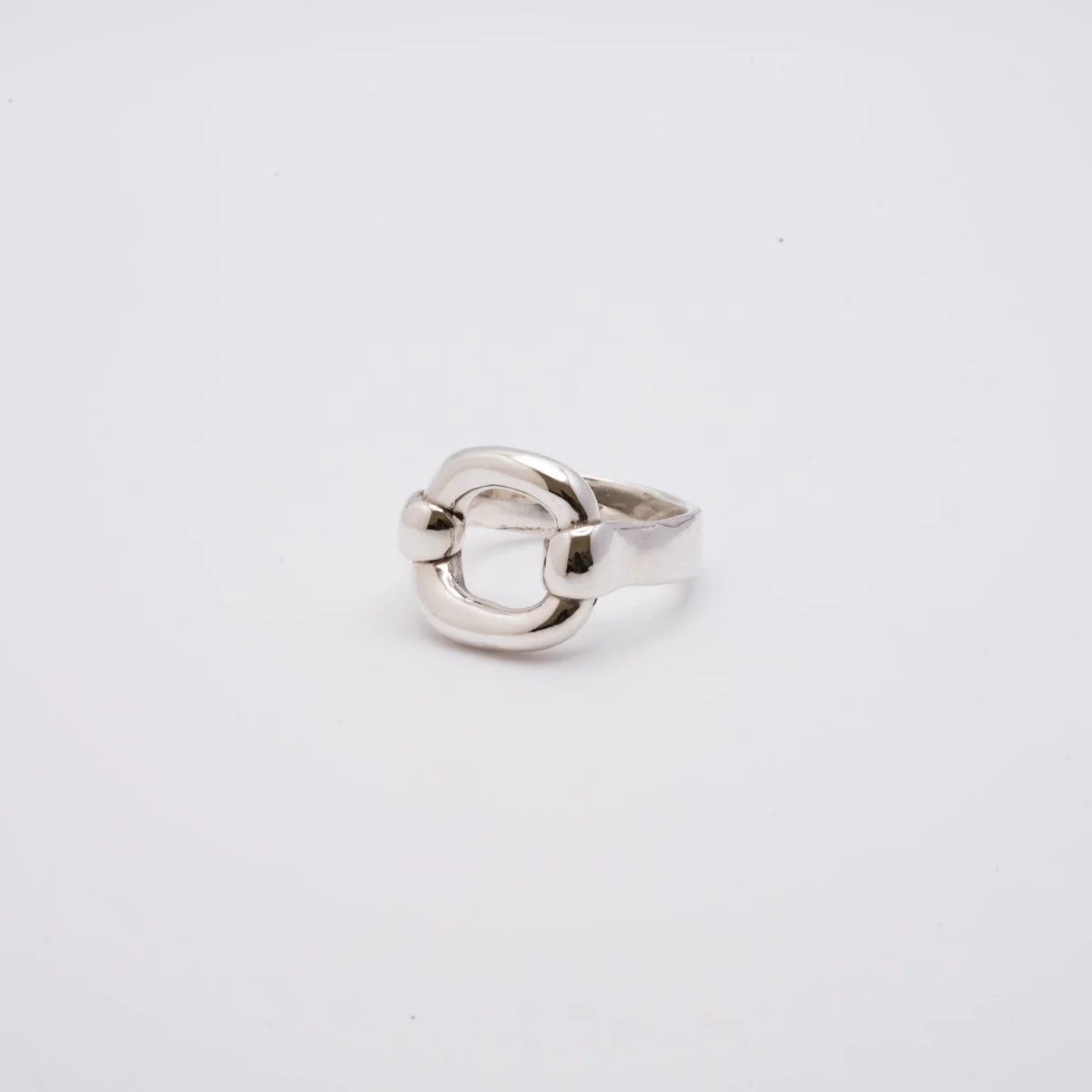 Dova Pryce Boucle Ring (Yellow Bronze or Silver) - Image 3