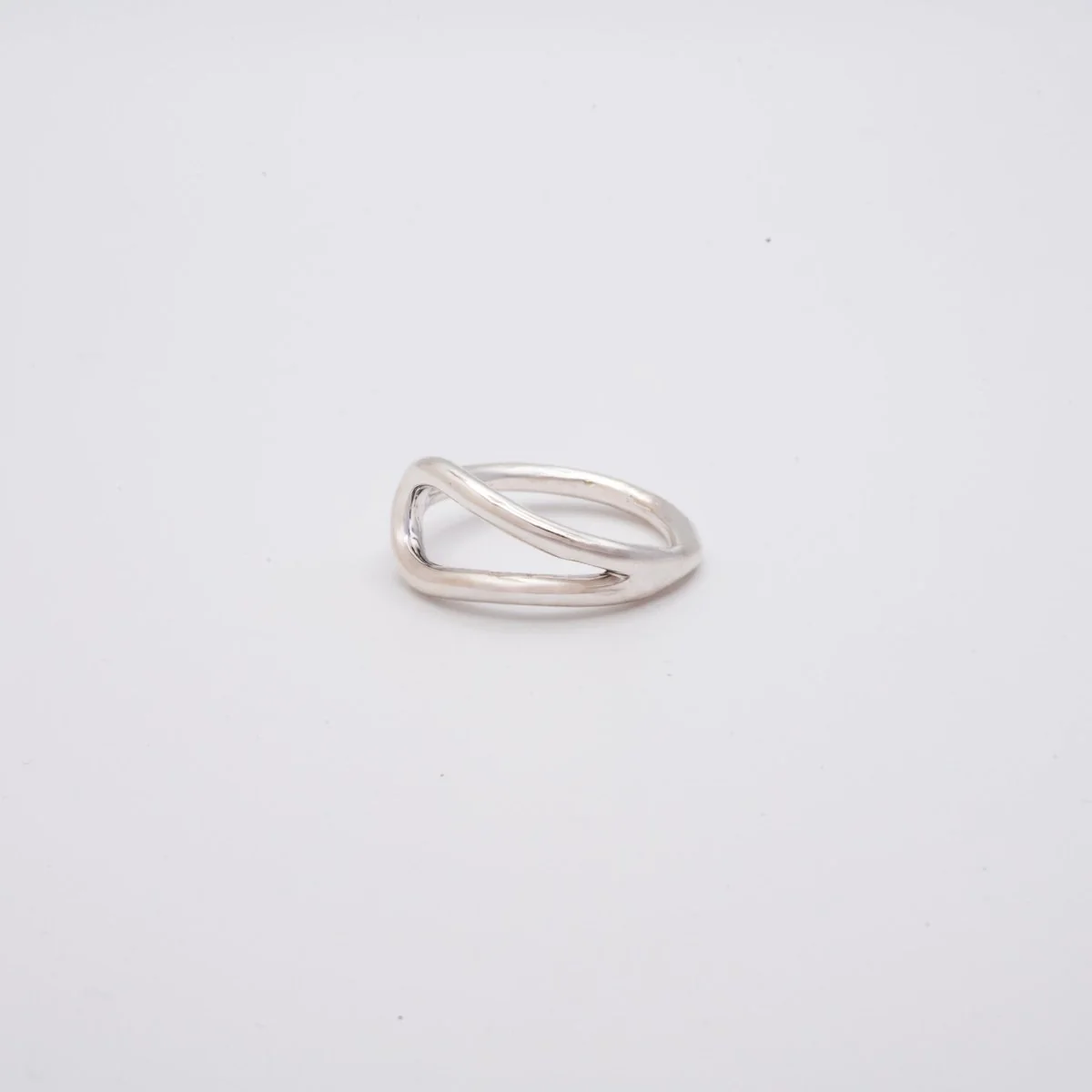 Dova Pryce Drop Ring (Yellow Bronze or Silver) - Image 3