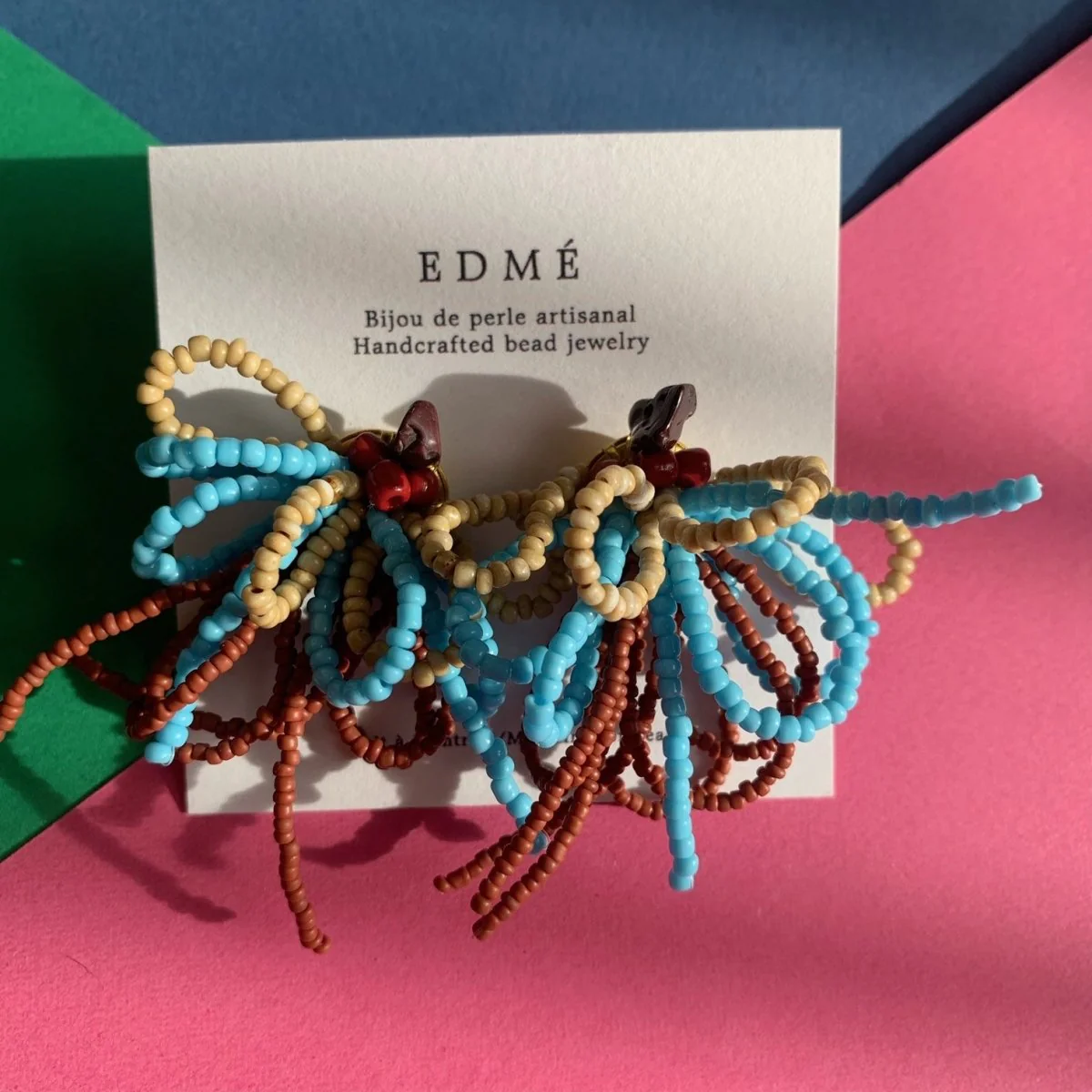 Edmé Beads Kathmandu Earrings