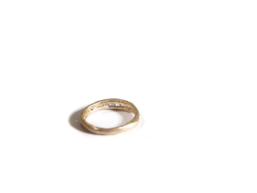 Elaine Ho 14K Gold Ring (Multi Sapphire) - Image 13