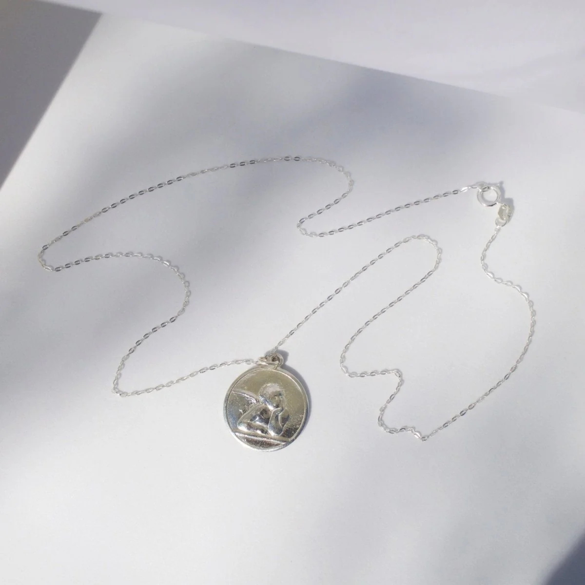 Eleventh House Jewellery Cherub Necklace (Silver) - Image 2