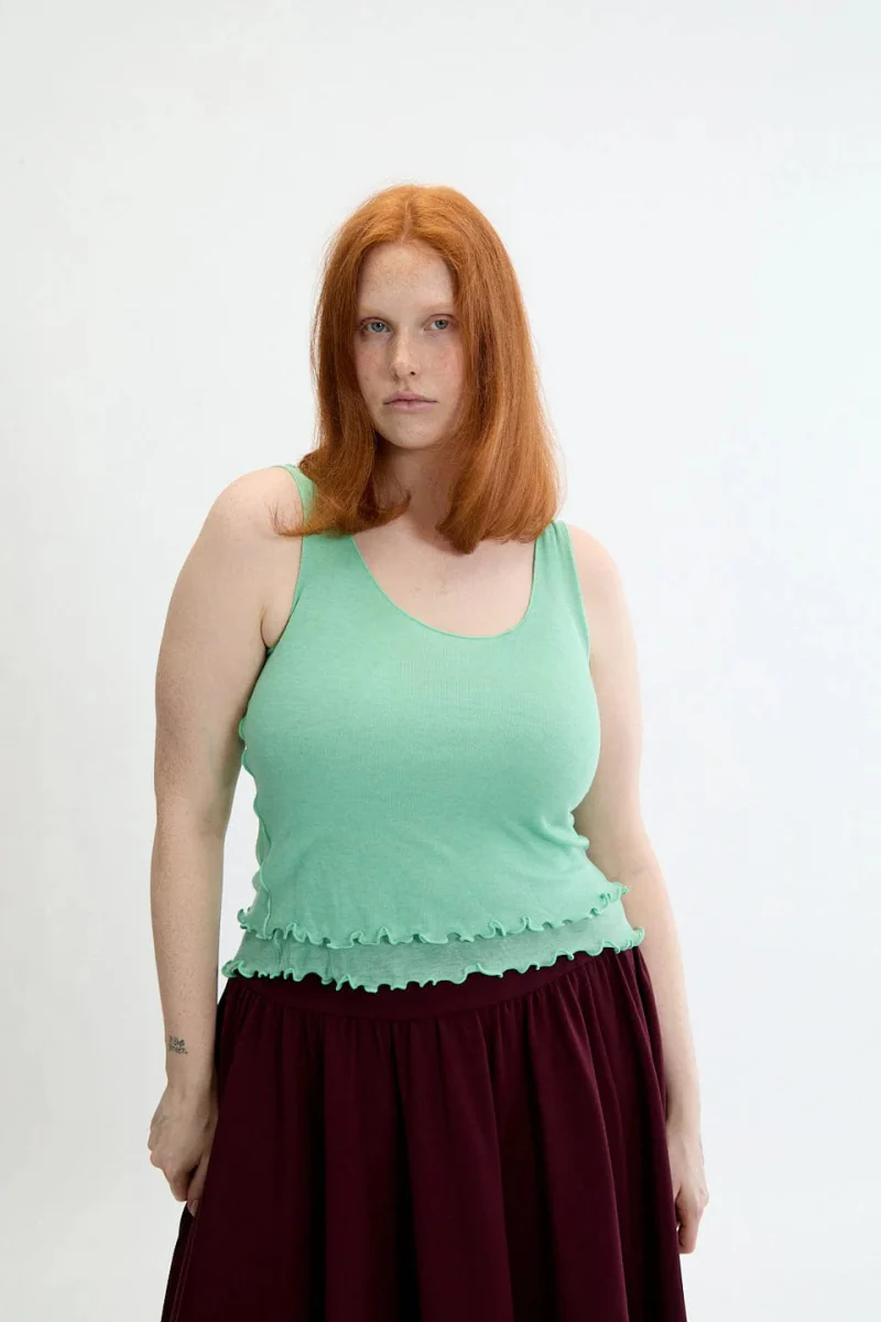 Eliza Faulkner Becca Top - Mint (Online Exclusive)