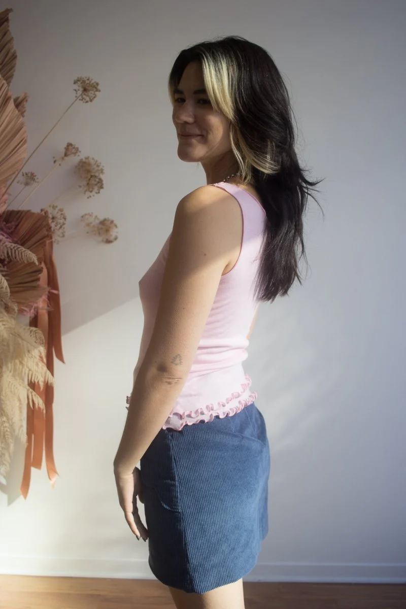 Eliza Faulkner Becca Top - Pink (In-Store) - Image 3