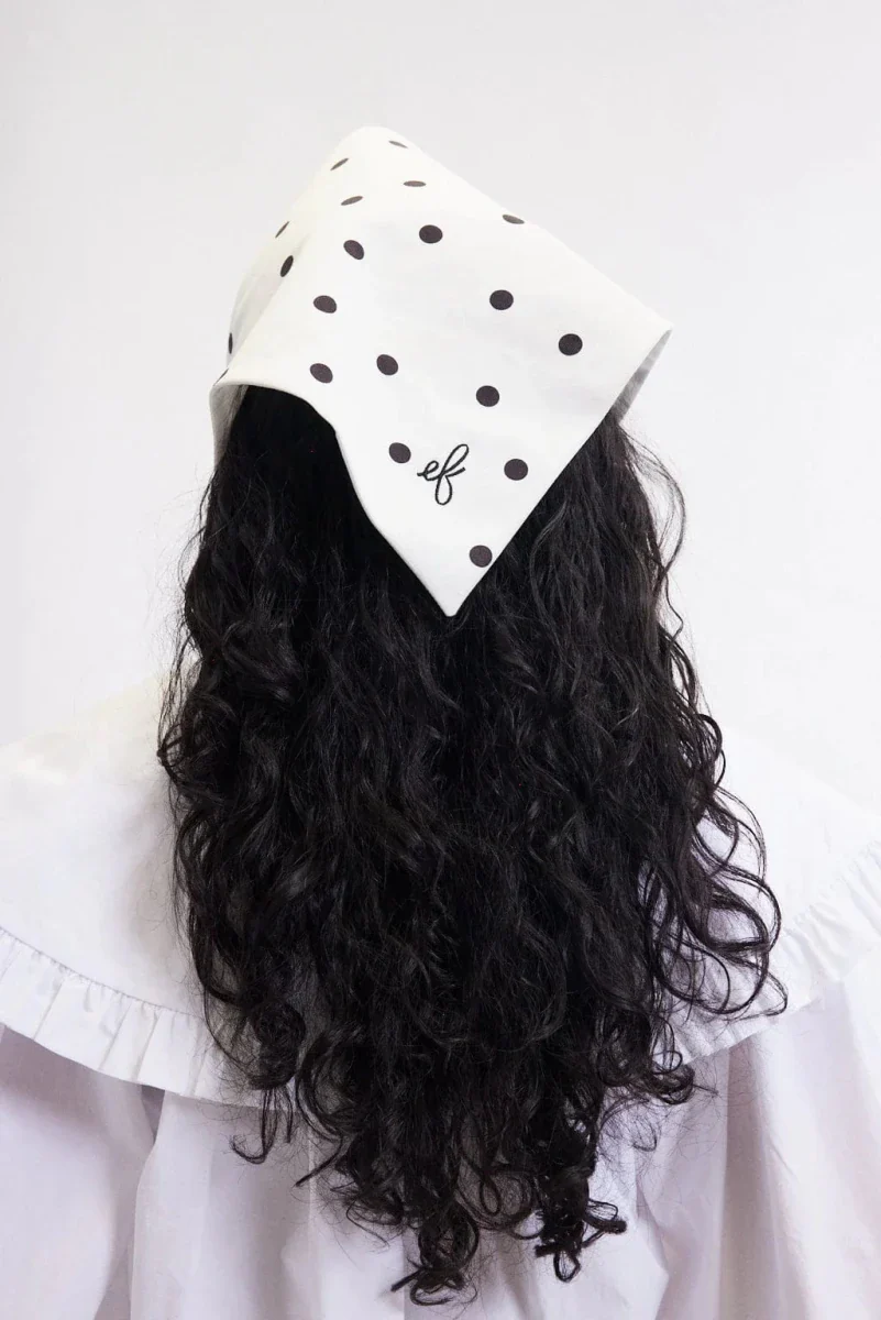 Eliza Faulkner Headscarf - Cookies & Cream (Online Exclusive) - Image 2