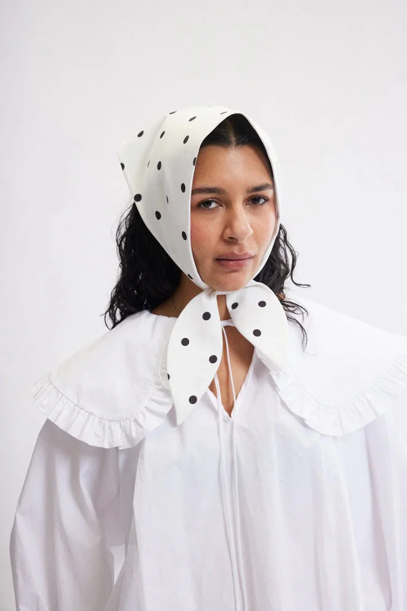 Eliza Faulkner Headscarf - Cookies & Cream (Online Exclusive) - Image 3