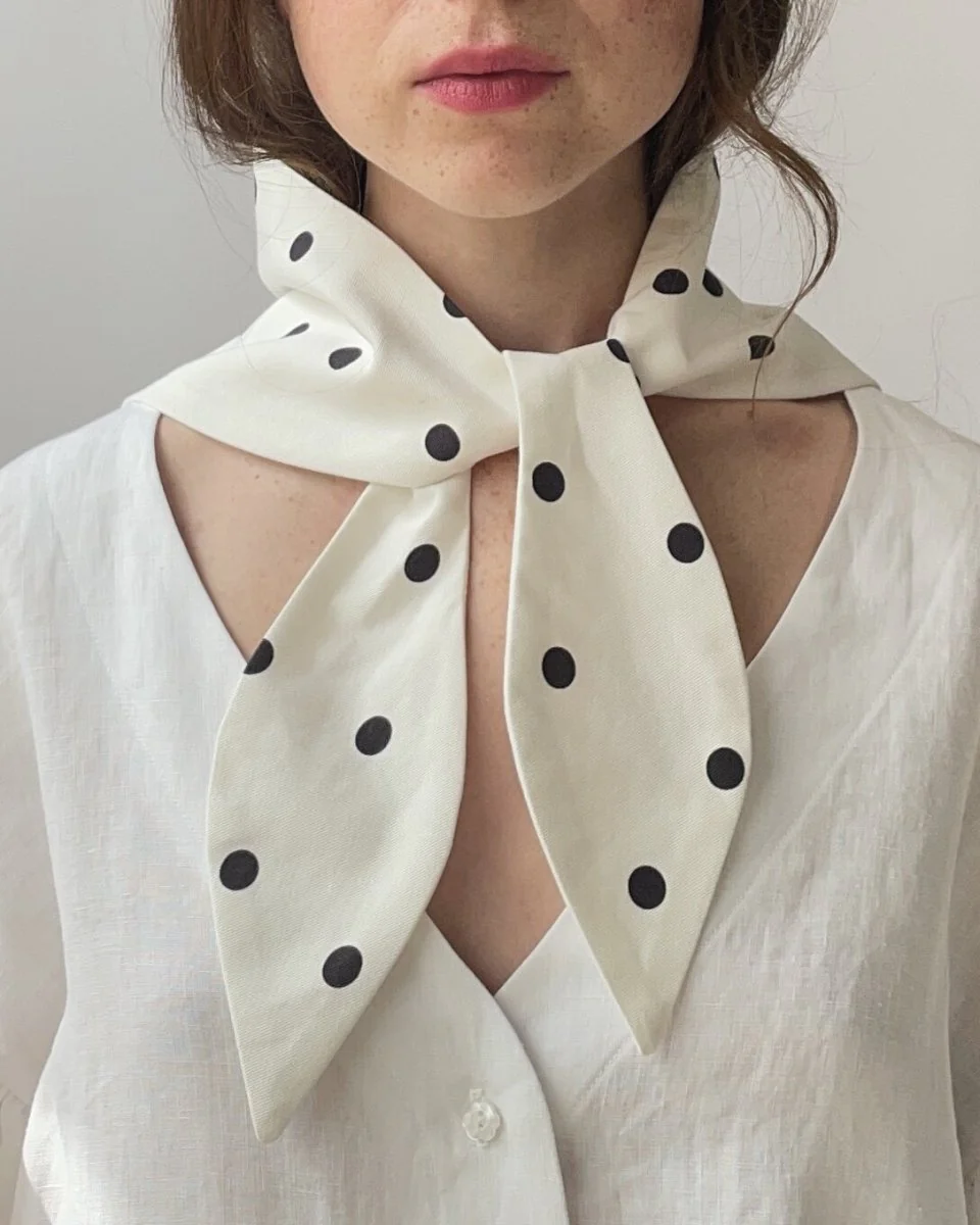 Eliza Faulkner Headscarf - Cookies & Cream (Online Exclusive) - Image 6