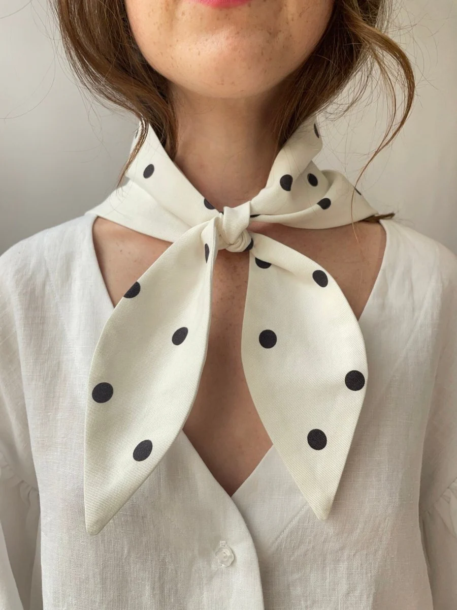 Eliza Faulkner Headscarf - Cookies & Cream (Online Exclusive) - Image 8
