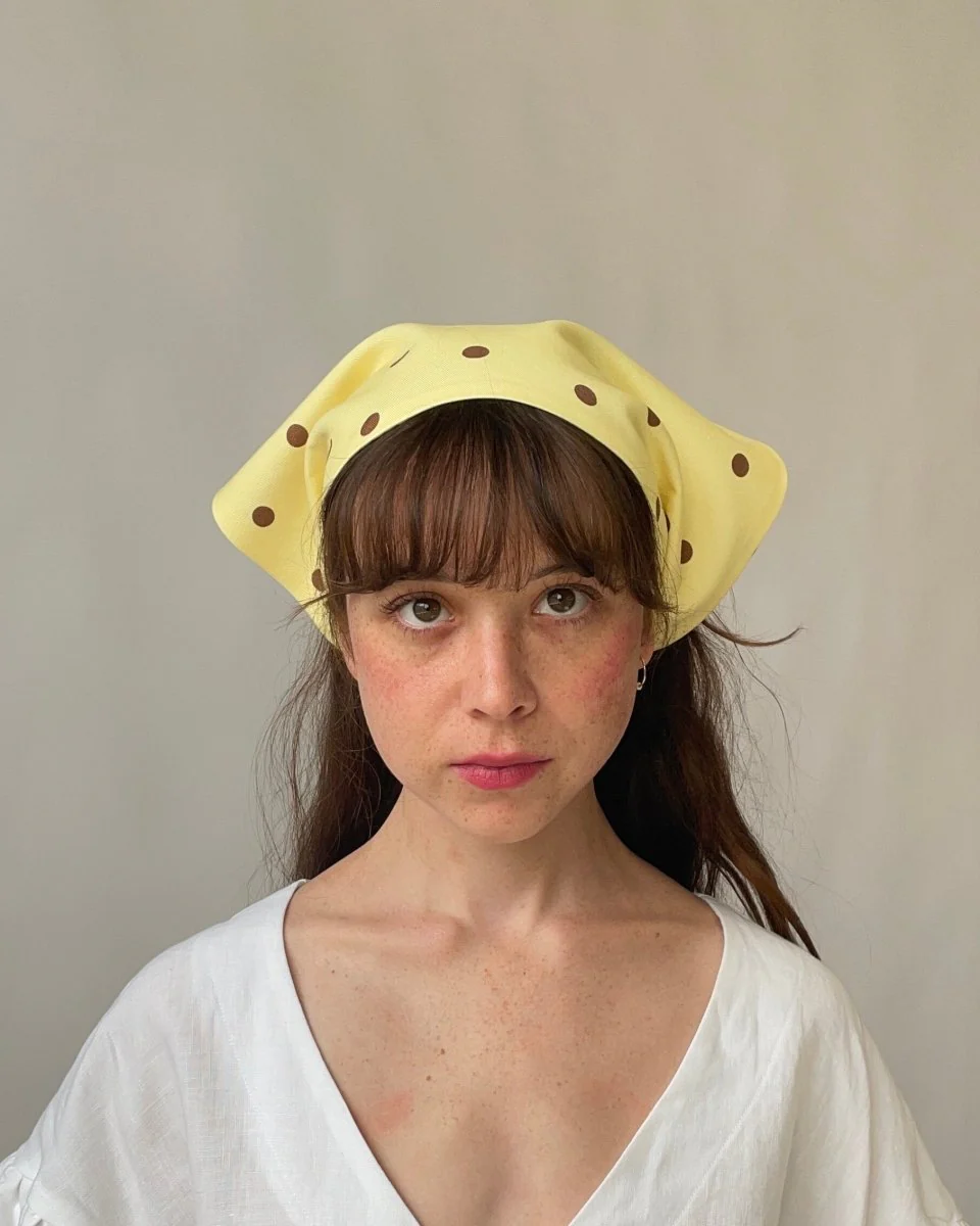 Eliza Faulkner Headscarf - Banana Split (Online Exclusive) - Image 4