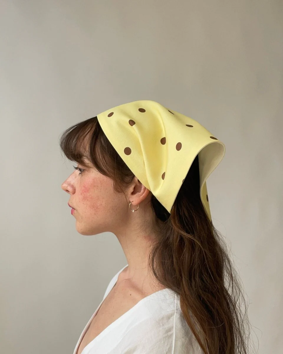 Eliza Faulkner Headscarf - Banana Split (Online Exclusive) - Image 5