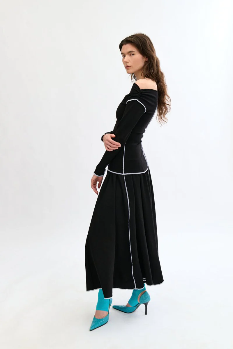 Eliza Faulkner Heidi Top - Black (Online Exclusive) - Image 9