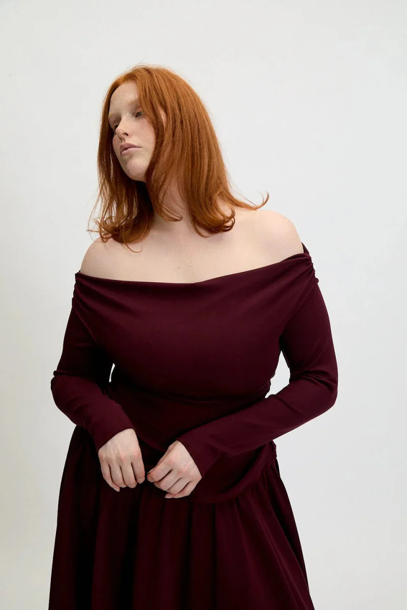 Eliza Faulkner Heidi Top - Shiraz (Online Exclusive) - Image 4