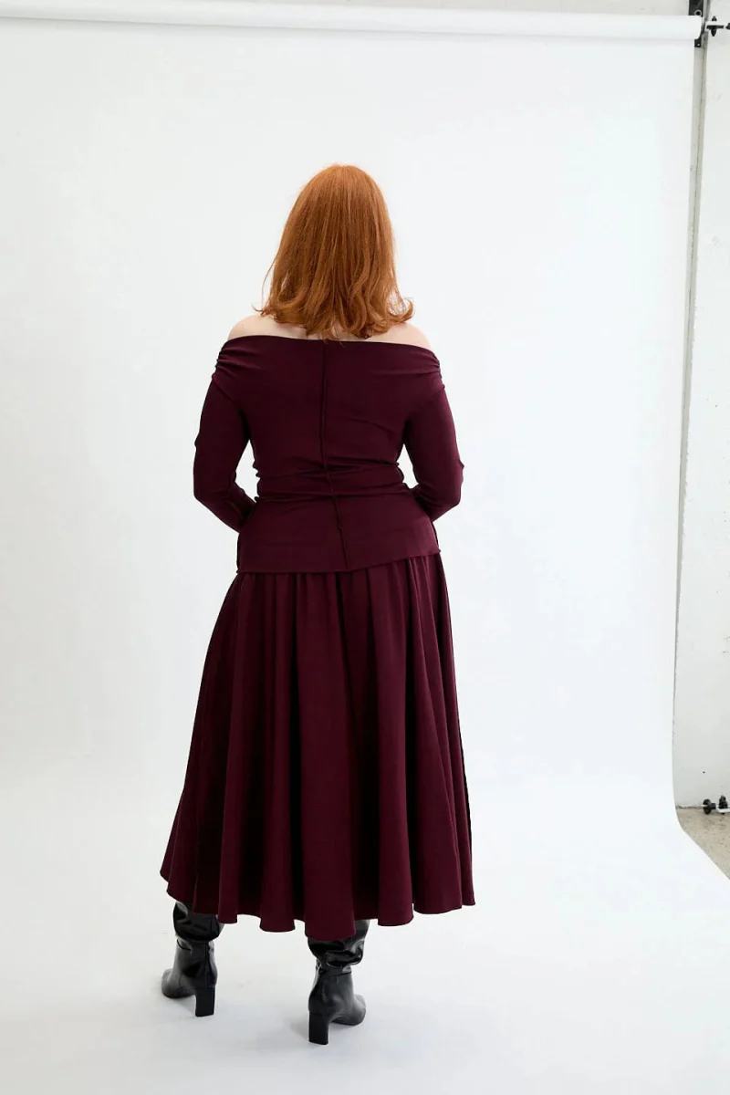 Eliza Faulkner Heidi Top - Shiraz (Online Exclusive) - Image 6