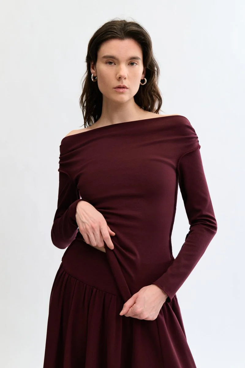 Eliza Faulkner Heidi Top - Shiraz (Online Exclusive) - Image 7