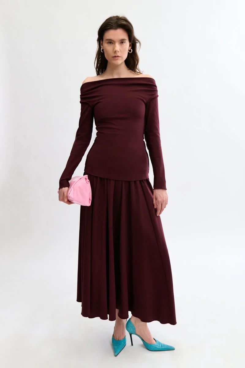 Eliza Faulkner Heidi Top - Shiraz (Online Exclusive) - Image 8