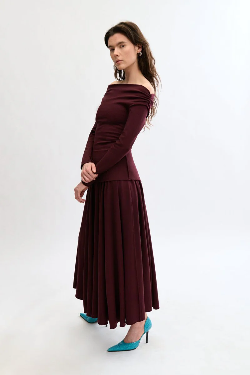 Eliza Faulkner Heidi Top - Shiraz (Online Exclusive) - Image 9