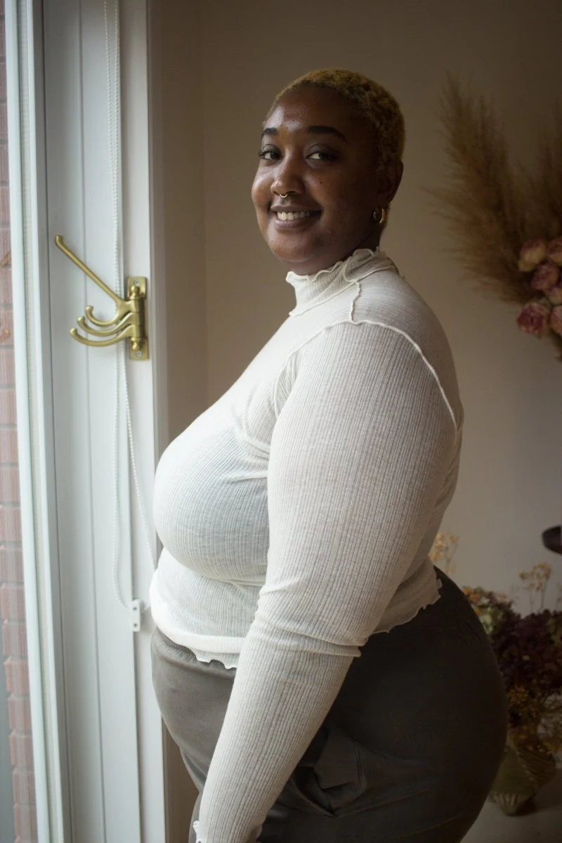 Eliza Faulkner Jane Turtleneck (White) - Image 3