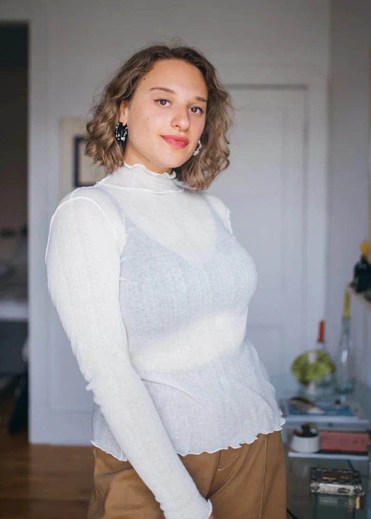 Eliza Faulkner Jane Turtleneck (White) - Image 5