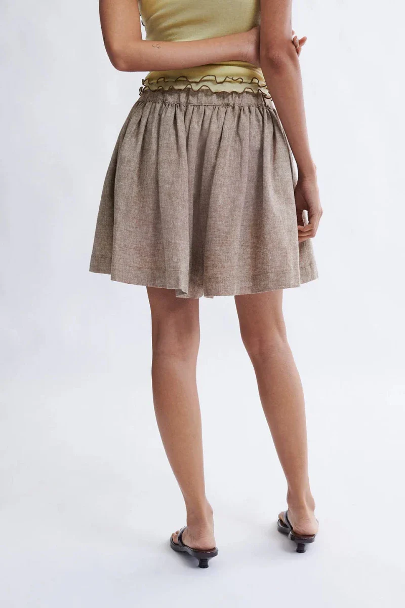 Eliza Faulkner Jeanette Short - Biscuit (Online Exclusive) - Image 4