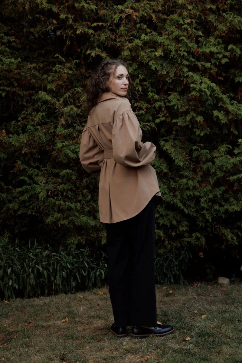 Eliza Faulkner Laurence Jacket - Fawn (In-Store) - Image 11