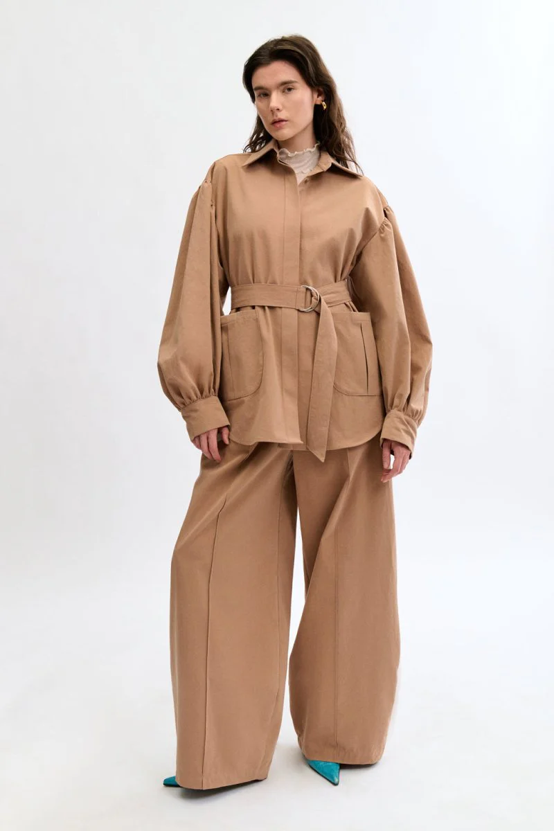 Eliza Faulkner Laurence Jacket - Fawn (In-Store) - Image 15