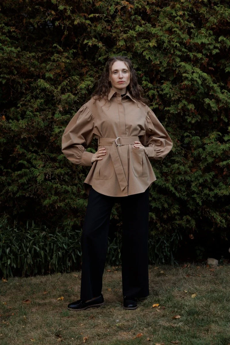 Eliza Faulkner Laurence Jacket - Fawn (In-Store) - Image 5
