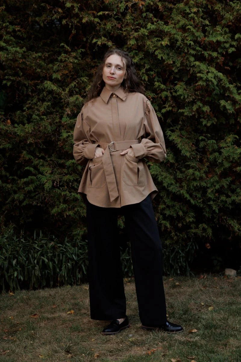 Eliza Faulkner Laurence Jacket - Fawn (In-Store) - Image 6
